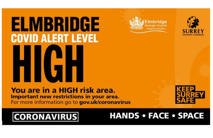 Embridge moves to high covid alert