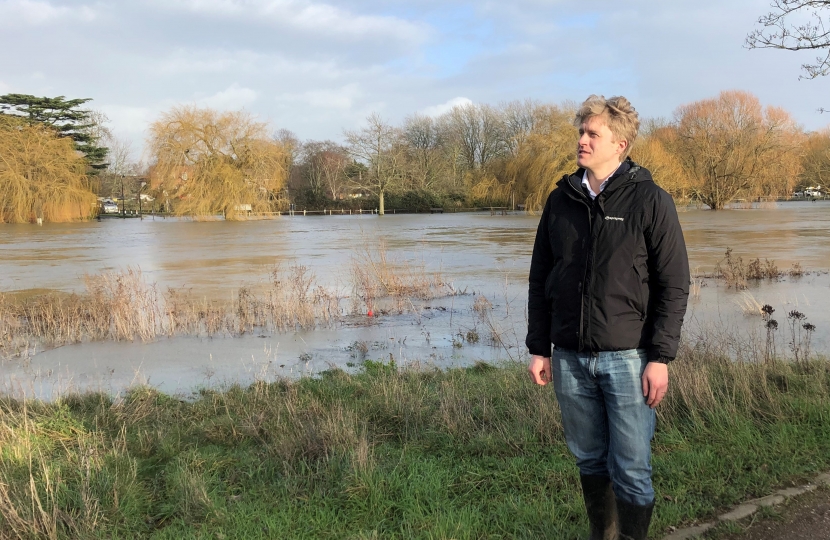 Dr Ben Spencer MP @ Laleham Reach