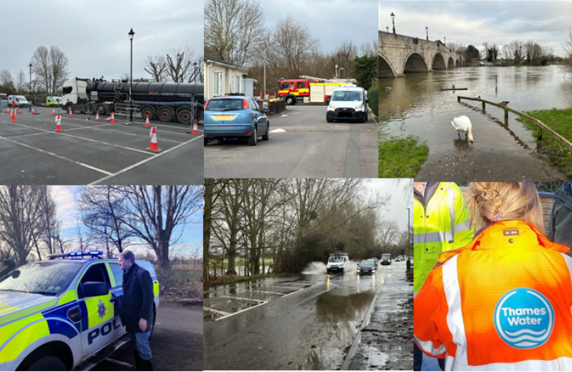 Flood control centre campaign