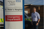 Ben at St Peters Hospital