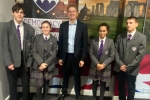 Meeting Year 6 Student Leadership Team at Chertsey High School