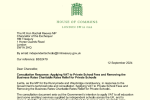 VAT on school fees consultation response from Dr Ben Spencer MP