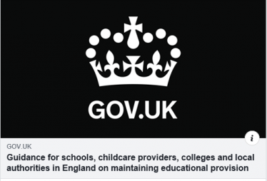 Education guidance for key workers