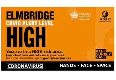 Embridge moves to high covid alert