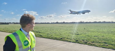 Dr Ben Spencer MP at Heathrow Airport