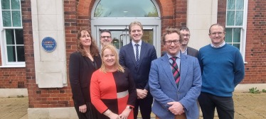 Dr Ben Spencer MP Visiting the Animal and Plant Health Agency