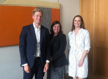 Dr Ben SPencer MP meeting with Children's Commissioner Dame Rachel de Souza