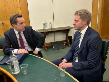 Dr Ben Spencer MP meeting with Immigration Minister